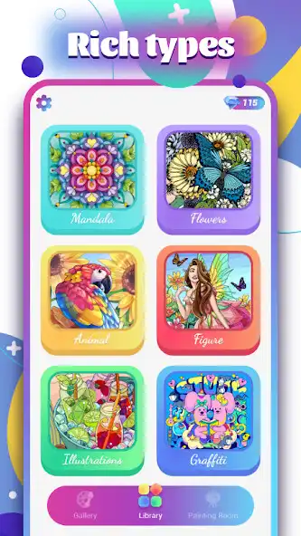 Play ColorMe - Painting Book as an online game ColorMe - Painting Book with UptoPlay