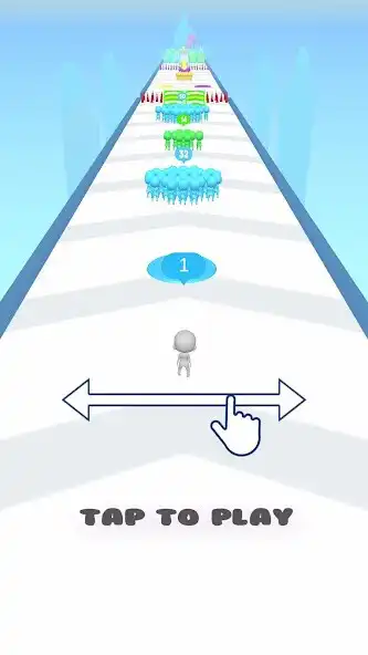 Play Color Merge Rush as an online game Color Merge Rush with UptoPlay