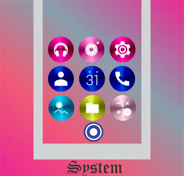 Play Color Metal - Icon Pack  and enjoy Color Metal - Icon Pack with UptoPlay