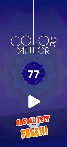 Play Color Meteor Attack as an online game Color Meteor Attack with UptoPlay