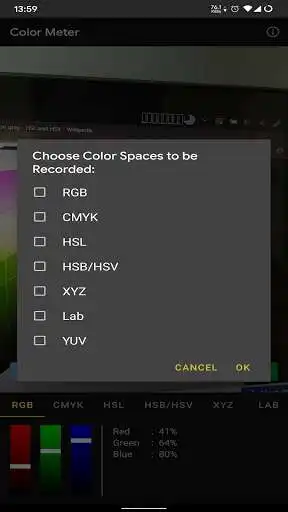 Play Color Meter as an online game Color Meter with UptoPlay