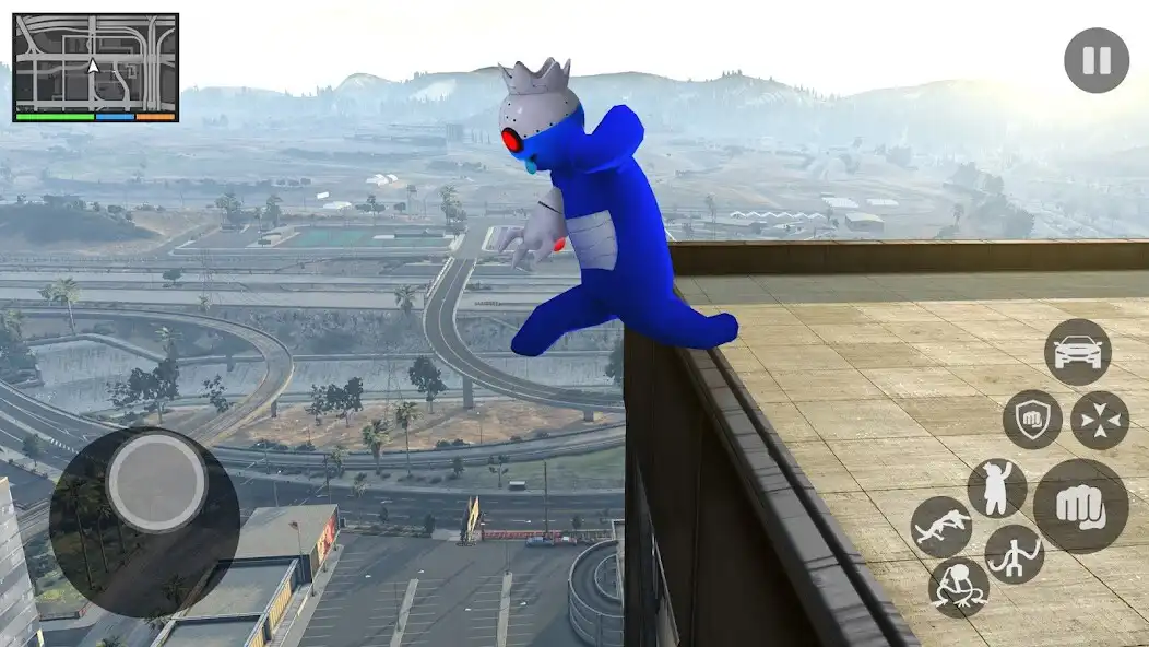 Play Color Monster Rope Game as an online game Color Monster Rope Game with UptoPlay