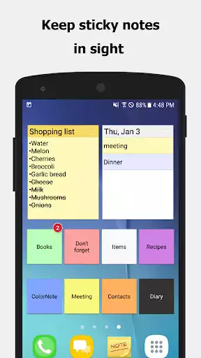 Play ColorNote Notepad Notes as an online game ColorNote Notepad Notes with UptoPlay