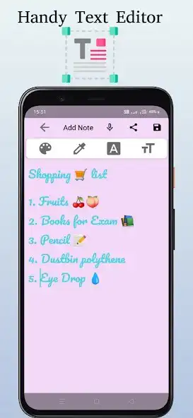 Play Color Notepad - Notes  to-do as an online game Color Notepad - Notes  to-do with UptoPlay