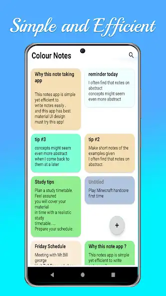 Play Color Notes - list and thought  and enjoy Color Notes - list and thought with UptoPlay