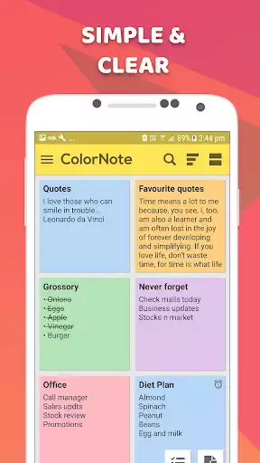 Play ColorNotes  and enjoy ColorNotes with UptoPlay