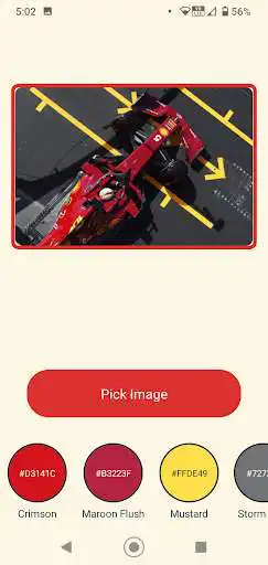 Play Color Palette - Pick color from image as an online game Color Palette - Pick color from image with UptoPlay