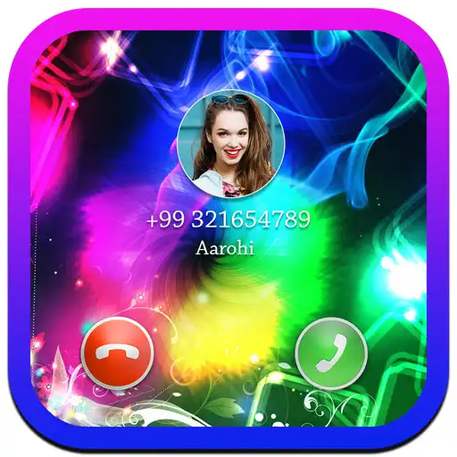 Play Color Phone Call Flash Screen APK