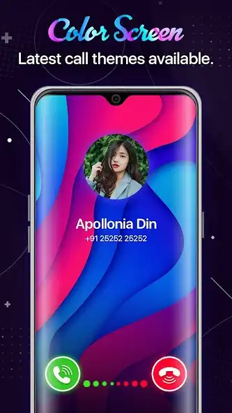 Play Color Phone: Call Screen Theme as an online game Color Phone: Call Screen Theme with UptoPlay