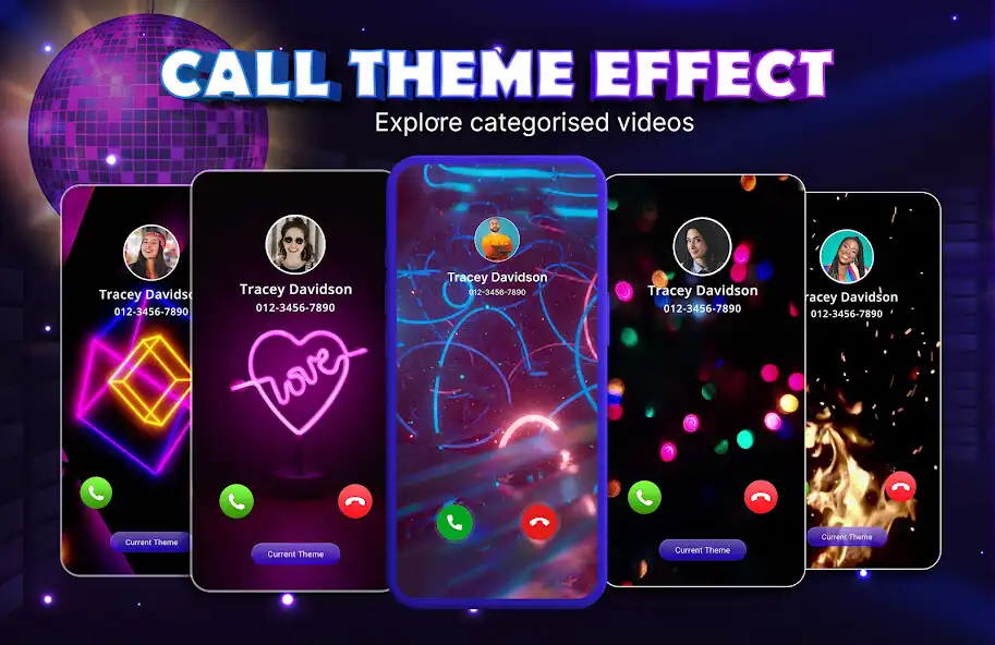 Play Color Phone Screen Call Screen  and enjoy Color Phone Screen Call Screen with UptoPlay