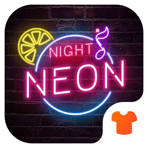 Free play online Color Phone Theme - Neon Night  APK