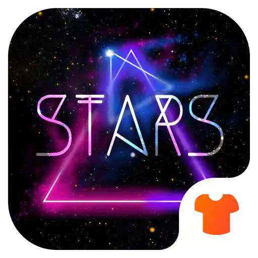 Free play online Color Phone Theme - Neon Night Star  APK