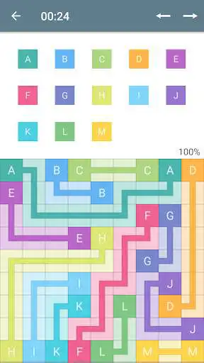 Play Color Pipes (Numberlink) as an online game Color Pipes (Numberlink) with UptoPlay