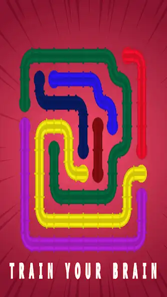 Play Color Pipes  - Puzzle Game as an online game Color Pipes  - Puzzle Game with UptoPlay