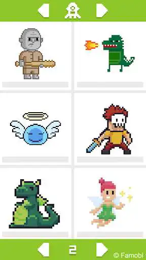 Play Color Pixel Art Classic as an online game Color Pixel Art Classic with UptoPlay