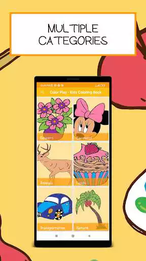 Play Color Play - Coloring Book Game as an online game Color Play - Coloring Book Game with UptoPlay