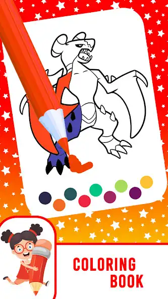 Play ColorPoke: Coloring book as an online game ColorPoke: Coloring book with UptoPlay