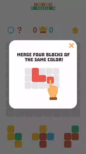 Play COLOR PUZZLE