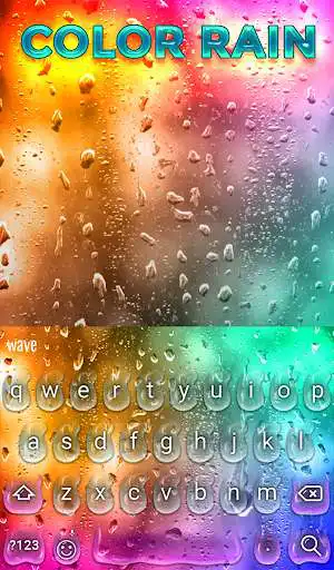 Play Color Rain Animated Keyboard + Live Wallpaper as an online game Color Rain Animated Keyboard + Live Wallpaper with UptoPlay