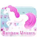Free play online Color Rainbow Pink Unicorn keyboard  APK