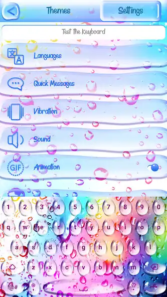 Play Color Rain Water Keyboard Live  and enjoy Color Rain Water Keyboard Live with UptoPlay