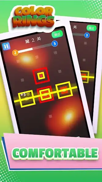 Play Color Rings - Circle Pop as an online game Color Rings - Circle Pop with UptoPlay