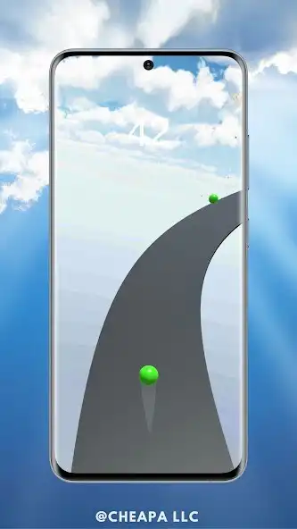 Play Color Run Race Road as an online game Color Run Race Road with UptoPlay