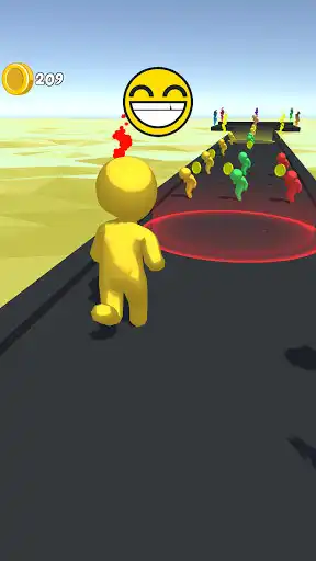 Play Color Rush 3D as an online game Color Rush 3D with UptoPlay