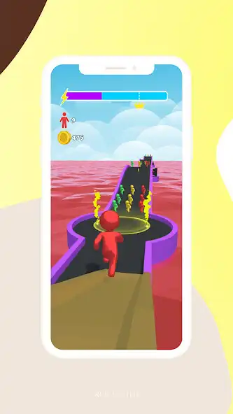Play Color Rush Fight as an online game Color Rush Fight with UptoPlay