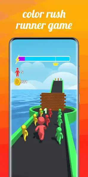 Play Color Rush Runner Game  and enjoy Color Rush Runner Game with UptoPlay