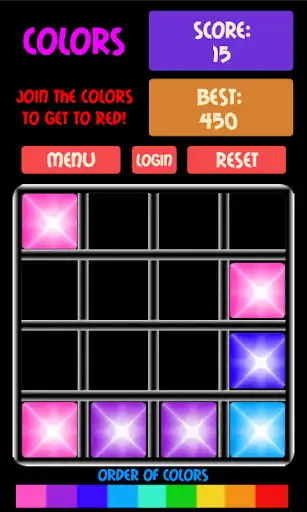 Play Colors 2048 as an online game Colors 2048 with UptoPlay