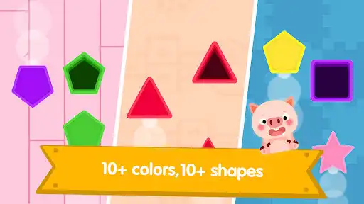 Play Colors And Shapes for Kids as an online game Colors And Shapes for Kids with UptoPlay