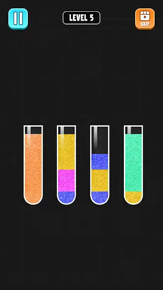 Play Color Sand Sort as an online game Color Sand Sort with UptoPlay