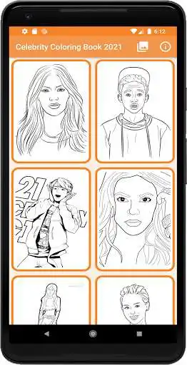 Play Colors: Celebrity Coloring  and enjoy Colors: Celebrity Coloring with UptoPlay