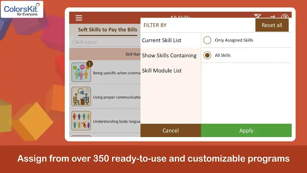Play ColorsKit for Everyone-Autism as an online game ColorsKit for Everyone-Autism with UptoPlay