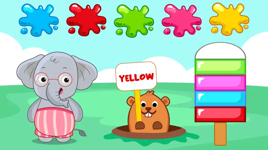 Play Colors Learning Toddler Games as an online game Colors Learning Toddler Games with UptoPlay