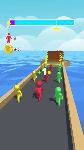 Play Colors Match Run as an online game Colors Match Run with UptoPlay