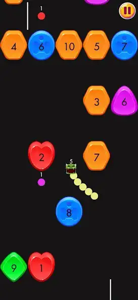 Play Color Snake Rush as an online game Color Snake Rush with UptoPlay