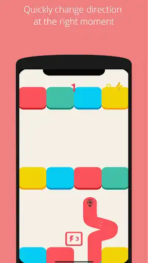Play Color Snake! as an online game Color Snake! with UptoPlay