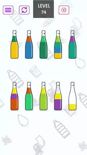Play Color Sorter Puzzle - Color Bottle Filling Game  and enjoy Color Sorter Puzzle - Color Bottle Filling Game with UptoPlay