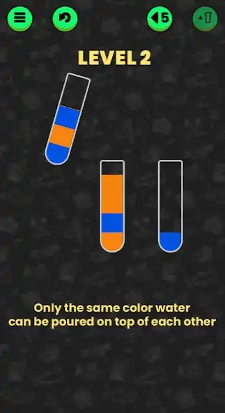Play Color Sorting Puzzle-Water Color 2021 as an online game Color Sorting Puzzle-Water Color 2021 with UptoPlay