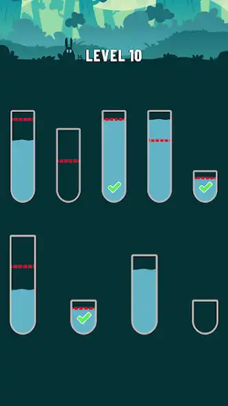 Play Color Sorting as an online game Color Sorting with UptoPlay