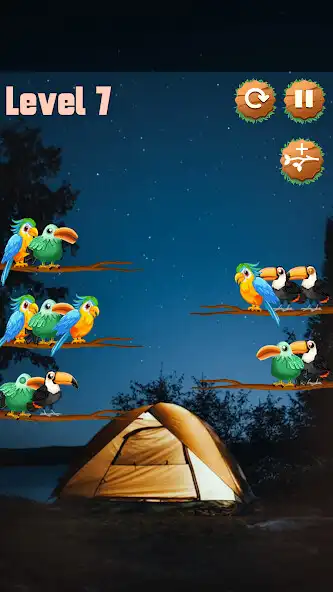 Play Color Sort Puzzle - Bird Games as an online game Color Sort Puzzle - Bird Games with UptoPlay