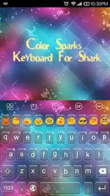 Play Color sparks -Emoji Keyboard