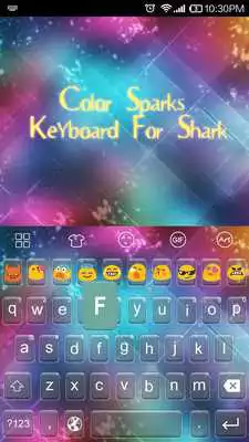 Play Color sparks -Emoji Keyboard