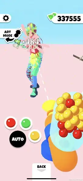 Play Color Splash 3D as an online game Color Splash 3D with UptoPlay