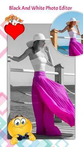 Play Color Splash Effect - Black  White Photo Editor  and enjoy Color Splash Effect - Black  White Photo Editor with UptoPlay
