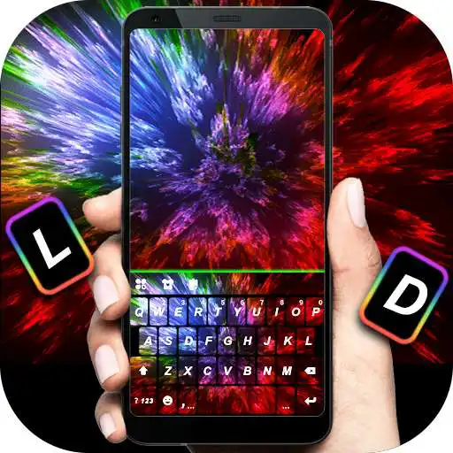 Play Color Splash Live Keyboard Background APK
