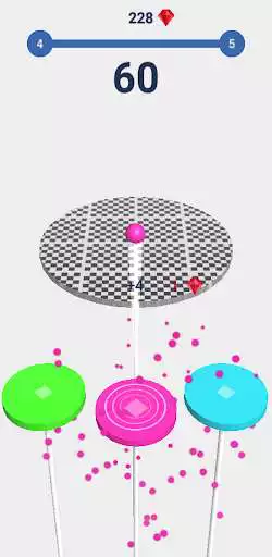 Play color Splashy ball as an online game color Splashy ball with UptoPlay
