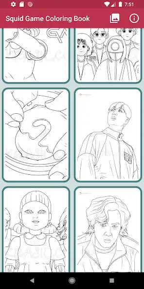 Play Colors: Squid Coloring Game as an online game Colors: Squid Coloring Game with UptoPlay